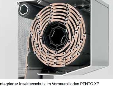 Insektenschutz im Rollladen